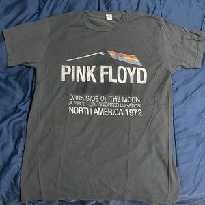 TUTLEX Gray Pink Floyd band tee shirt size medium
